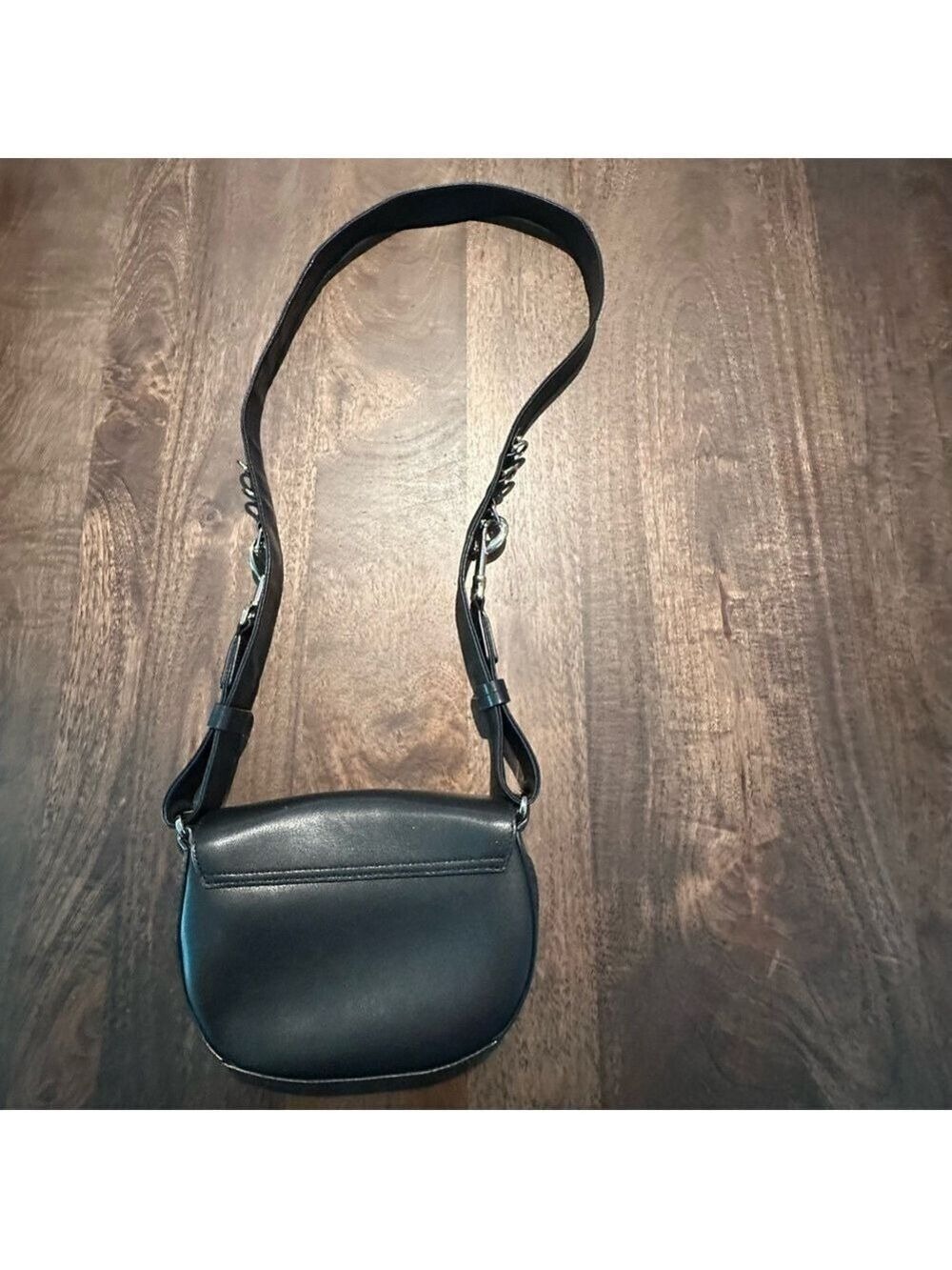 Ted Baker Women's Equenia Equestrian Mini Cross Body Bag Black Leather - Picture 16 of 16